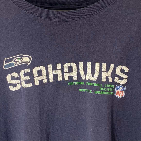 Seattle Seahawks Reebok NFL T-Shirt - Picture 3 of 5